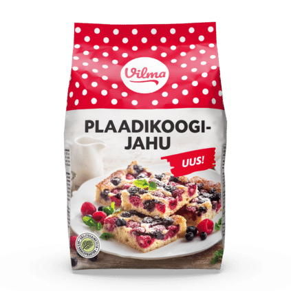 Image of: Vilma plaadikoogi jahu 400g x 10