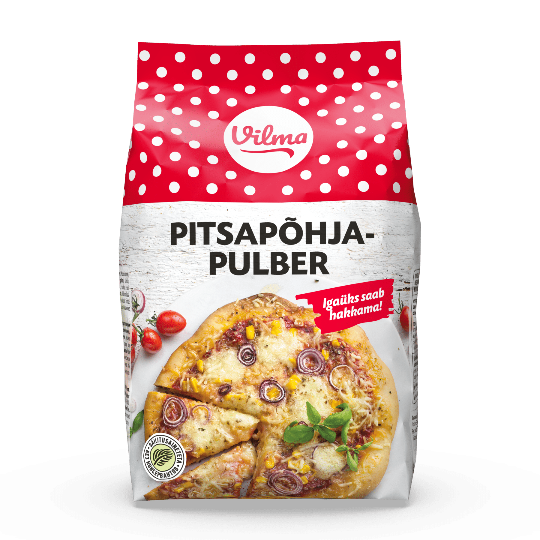 Image of: Vilma pitsapõhjapulber 400g x 10