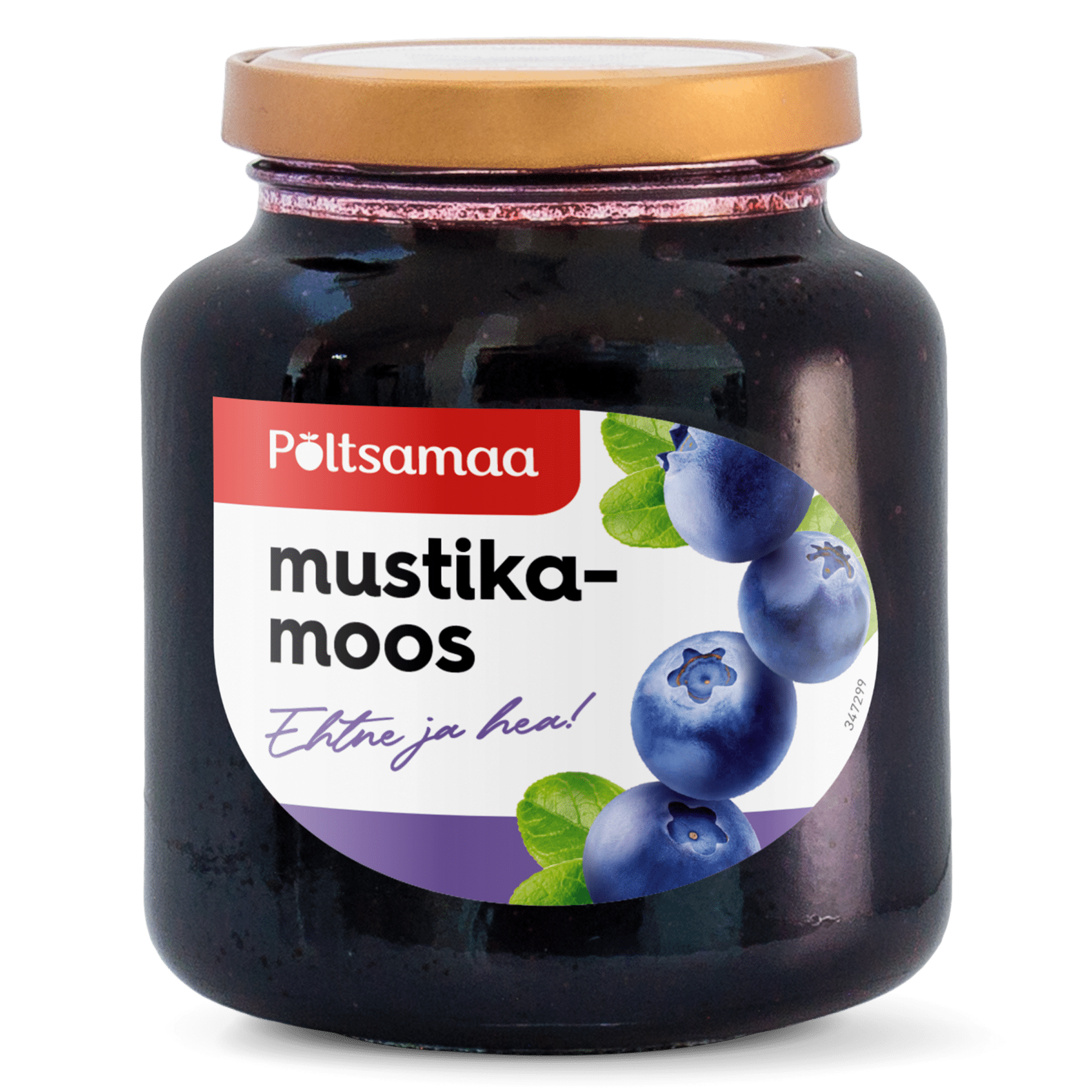 Image of: Põltsamaa Mustikamoos 380g x 12