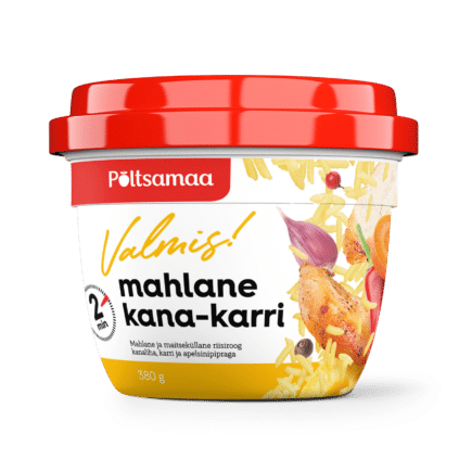 Image of: Põltsamaa Valmis! Mahlane kana-karri 380g x 6