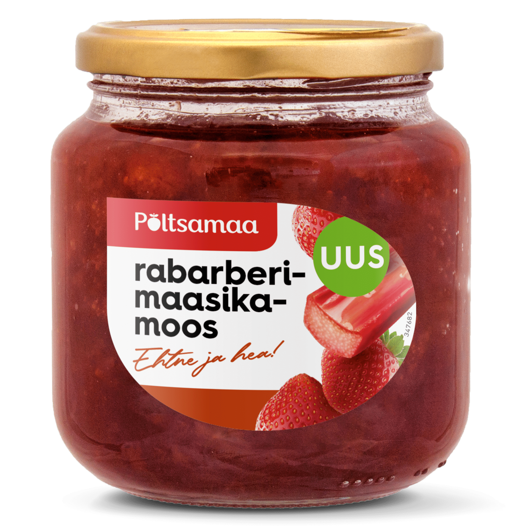 Image of: Põltsamaa rabarberi-maasikamoos 600g x 6