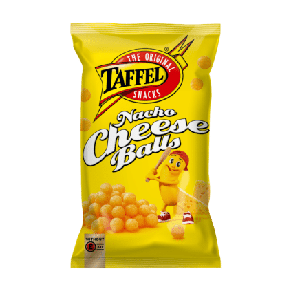 Image of: Taffel Nacho juustumaitselised maisipallid 165g x 18