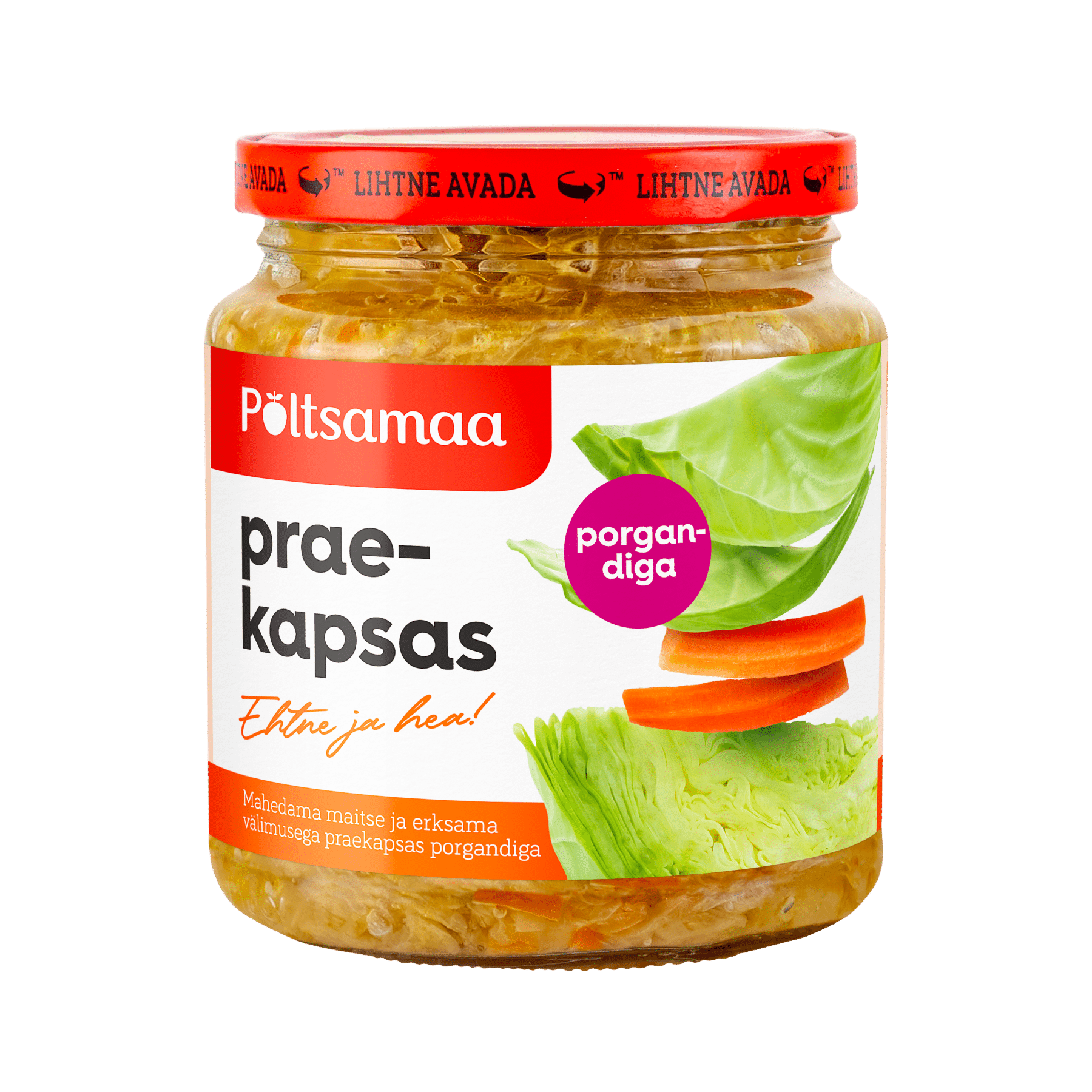 Image of: Põltsamaa Praekapsas porgandiga 520g x 6