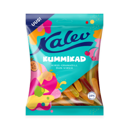 Image of: Kalev Kummikad ­ussikujuliste kummikommide segu 120g x 30