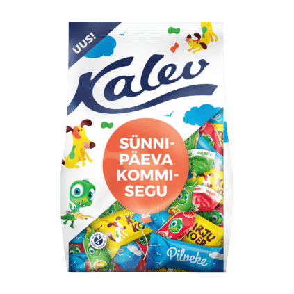 Image of: Kalev sünnipäeva kommisegu 500g x 8