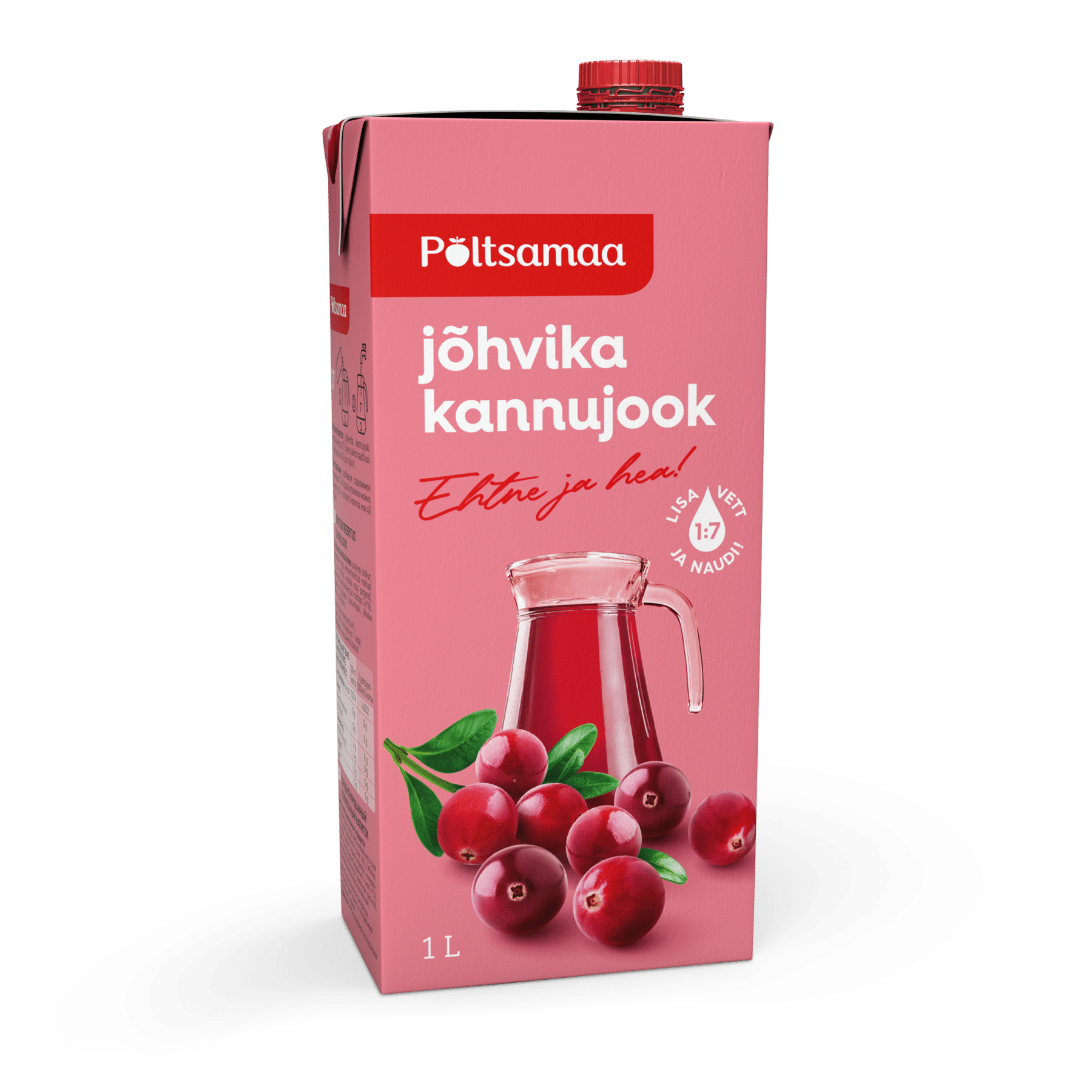 Image of: Põltsamaa Kannujook jõhvika 1L x 12