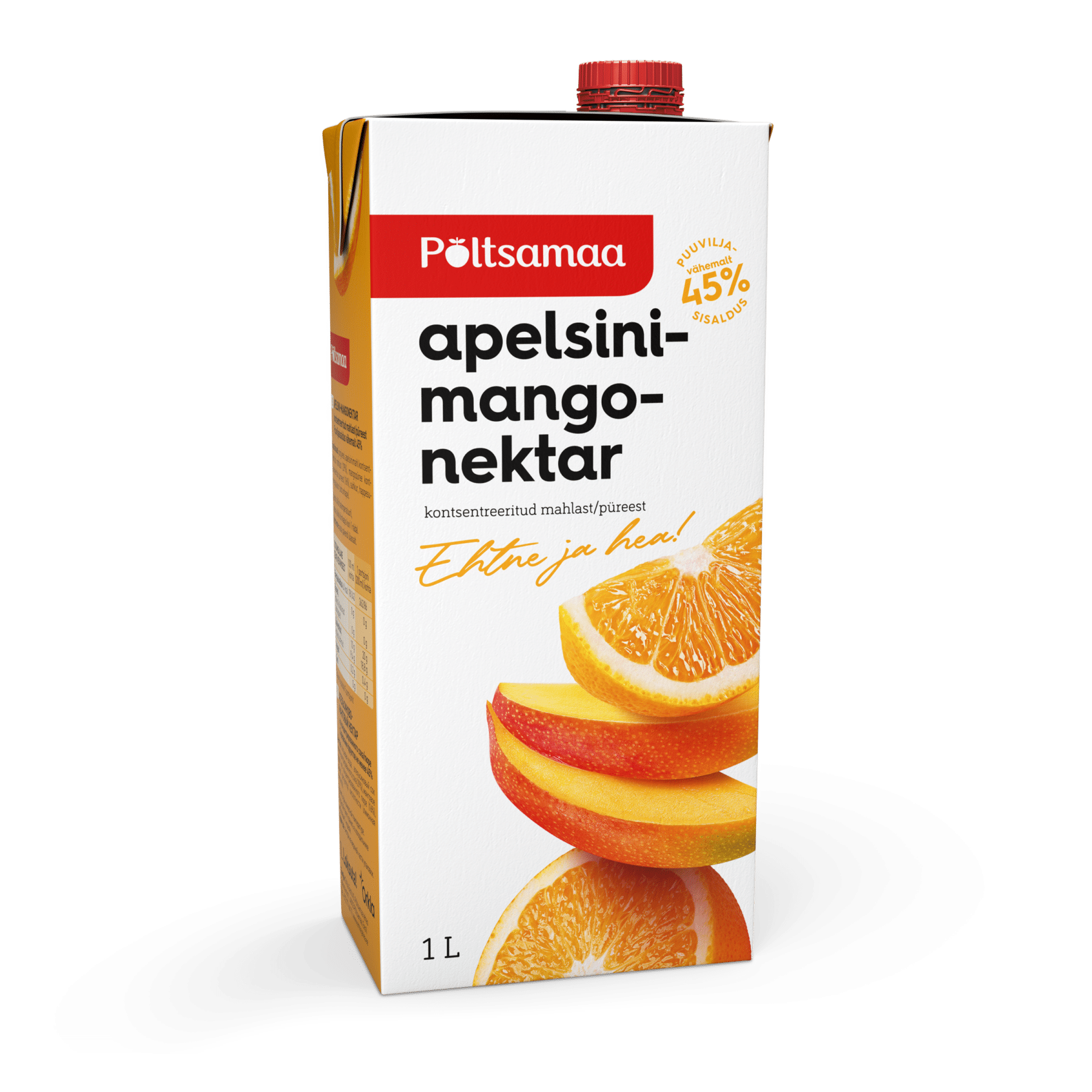 Image of: Põltsamaa Apelsini-mangonektar 1L x 12