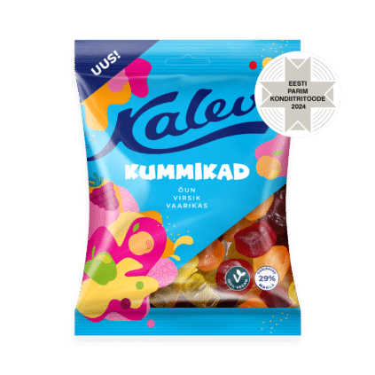 Image of: Kalev Kummikad vegan kummikommide segu 120g x 30