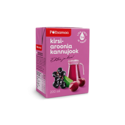 Image of: Kirsi-aroonia kannujook 200ml x 24