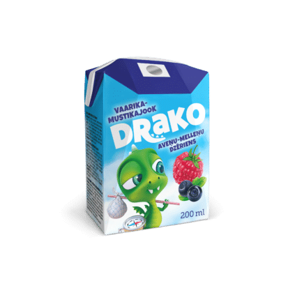 Image of: Drako Vaarika-mustikajook 200ml x 24