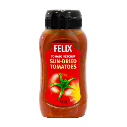 Tootepilt tootele Felix Sun-dried Tomatoes tomatiketšup 425g x 10