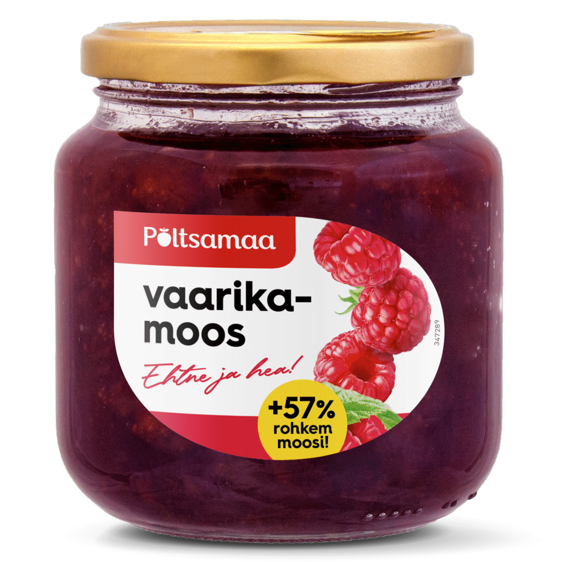 Tootepilt tootele Põltsamaa Vaarikamoos 600g x 6