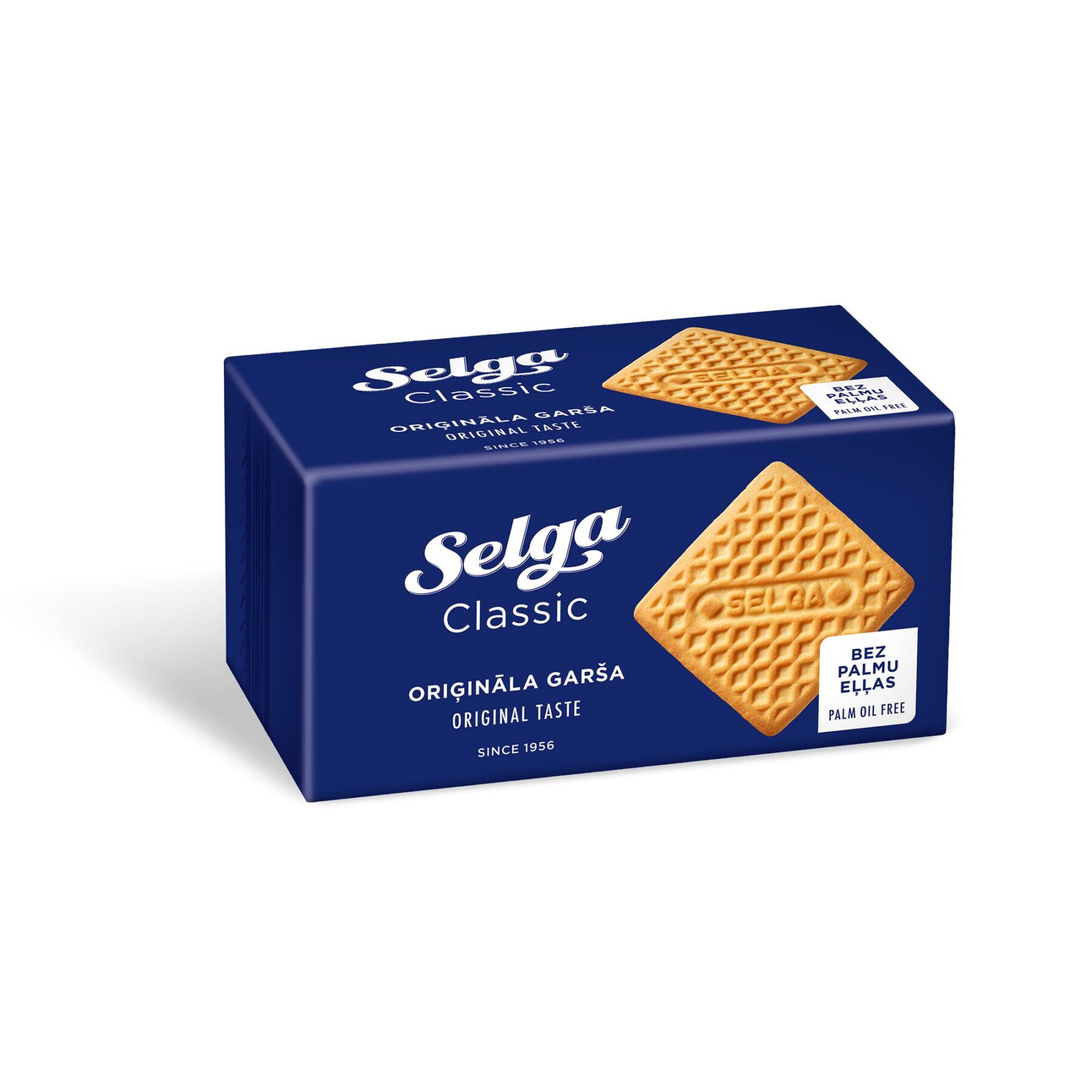 Tootepilt tootele Selga klassikalised vormiküpsised 180g x 48