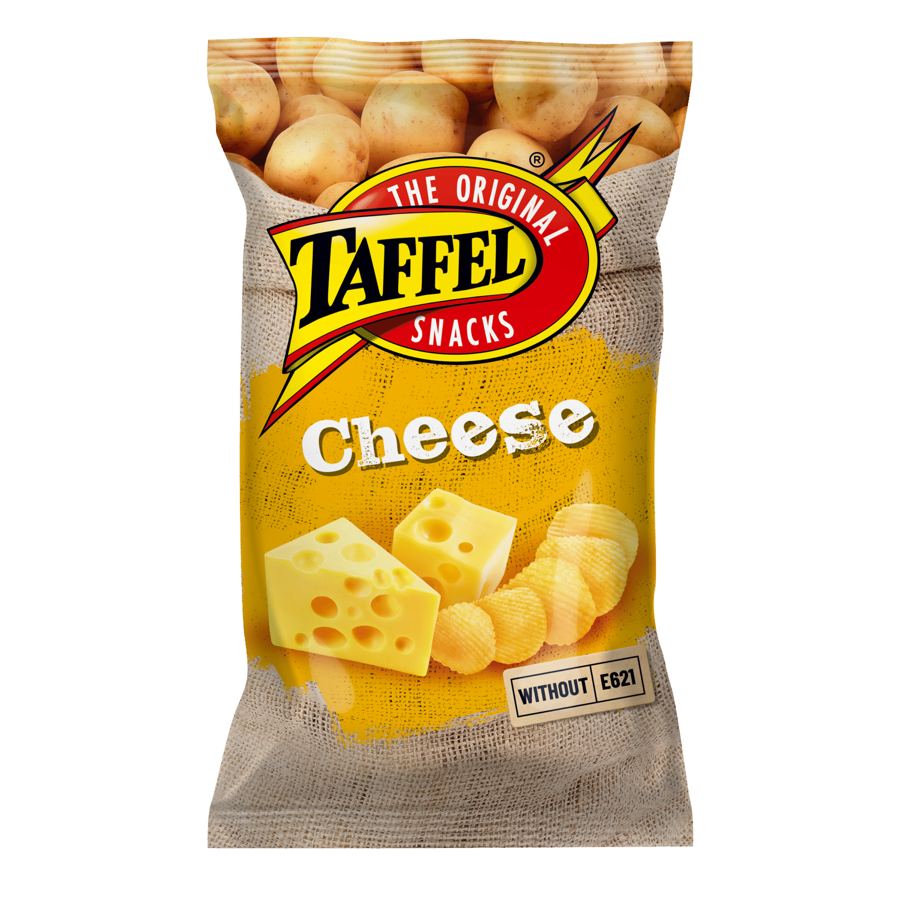 Tootepilt tootele Taffel juustumaitselised kartulilaastud 180g x 18
