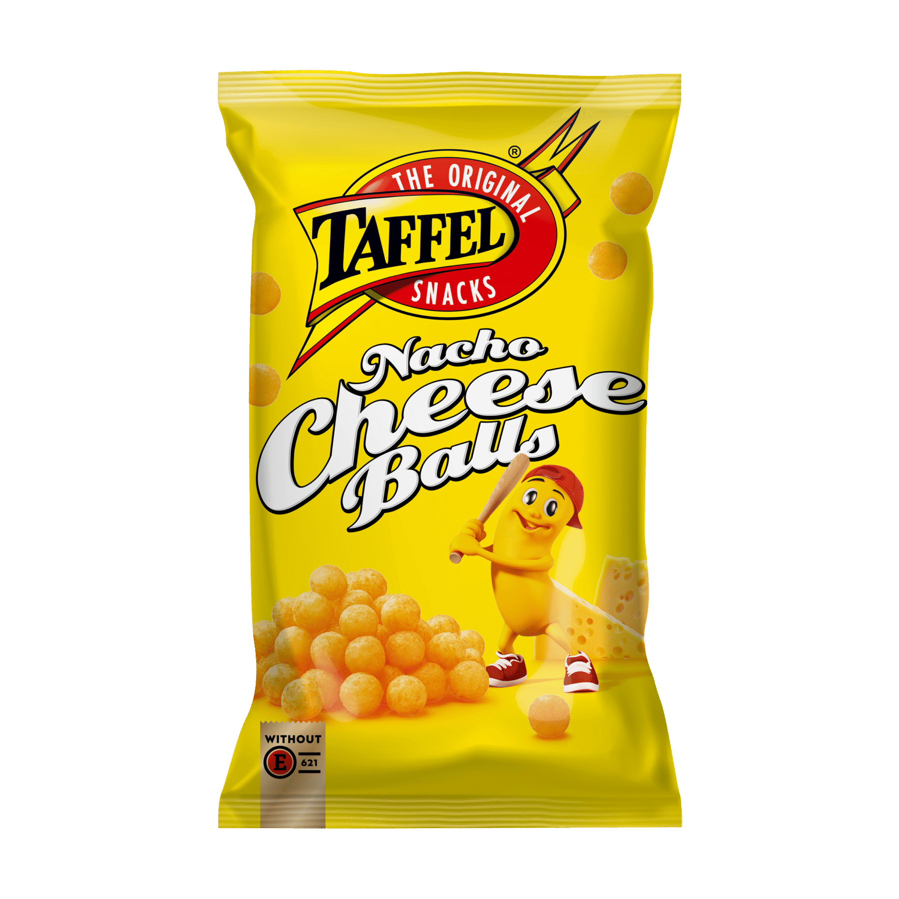 Tootepilt tootele Taffel Nacho juustumaitselised maisipallid 165g x 18