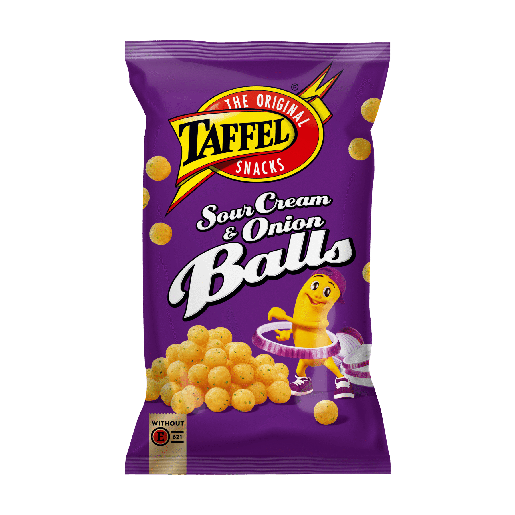 Tootepilt tootele Taffel hapukoore-ja sibulamaitselised maisipallid 165g x 18