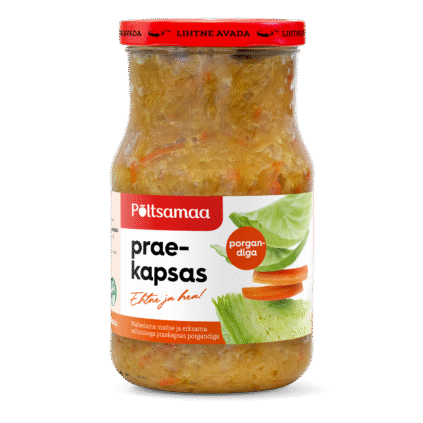 Tootepilt tootele Põltsamaa Praekapsas porgandiga 820g x 6