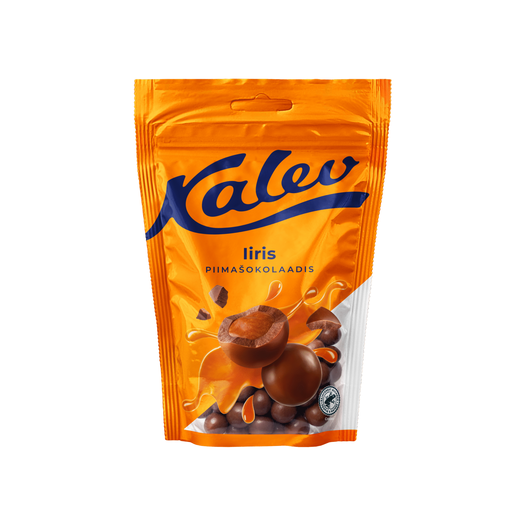 Tootepilt tootele Kalev iiris piimašokolaadis 140g x 18