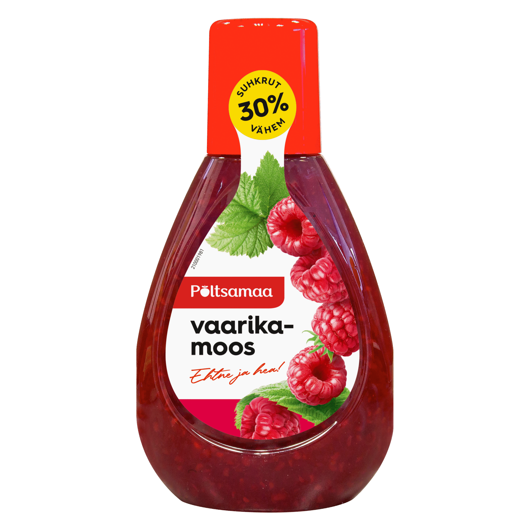 Tootepilt tootele Põltsamaa Vaarikamoos pudelis 390g x 10
