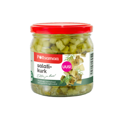 Tootepilt tootele Põltsamaa Salatikurk 380g x 8