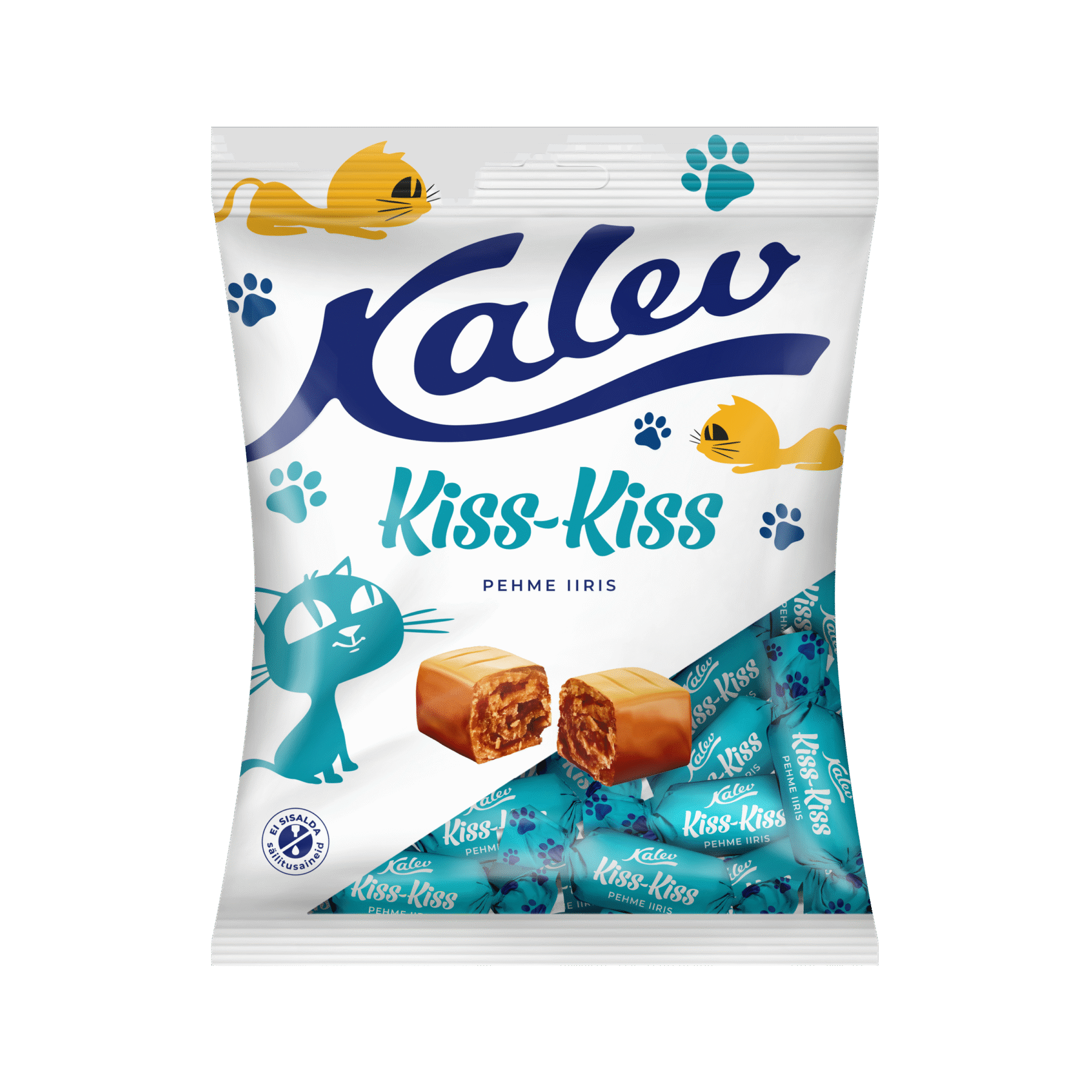 Tootepilt tootele Kalev Kiss-Kiss pehme iiris 150g x 21