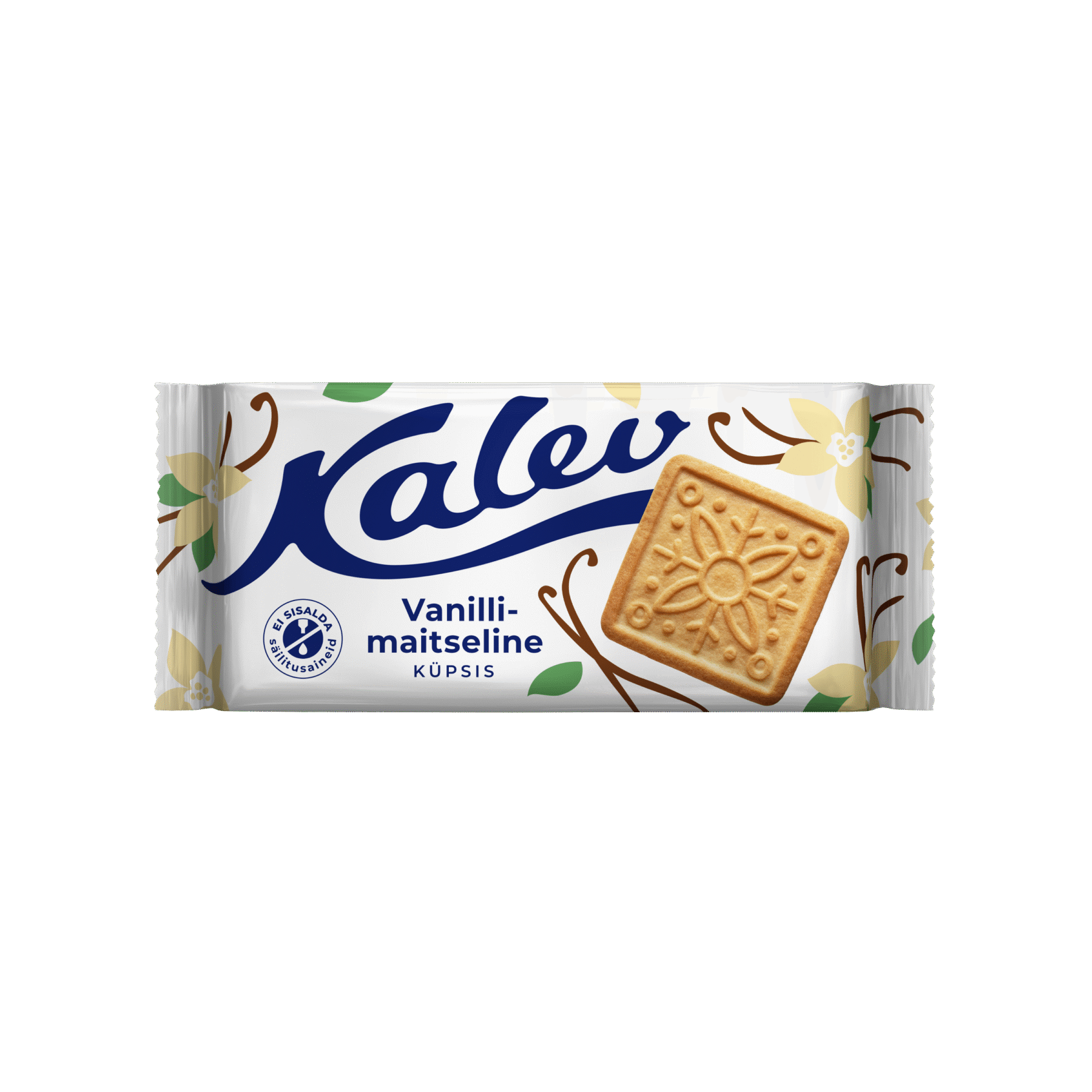 Tootepilt tootele Kalev vanillimaitseline küpsis 163g x 48