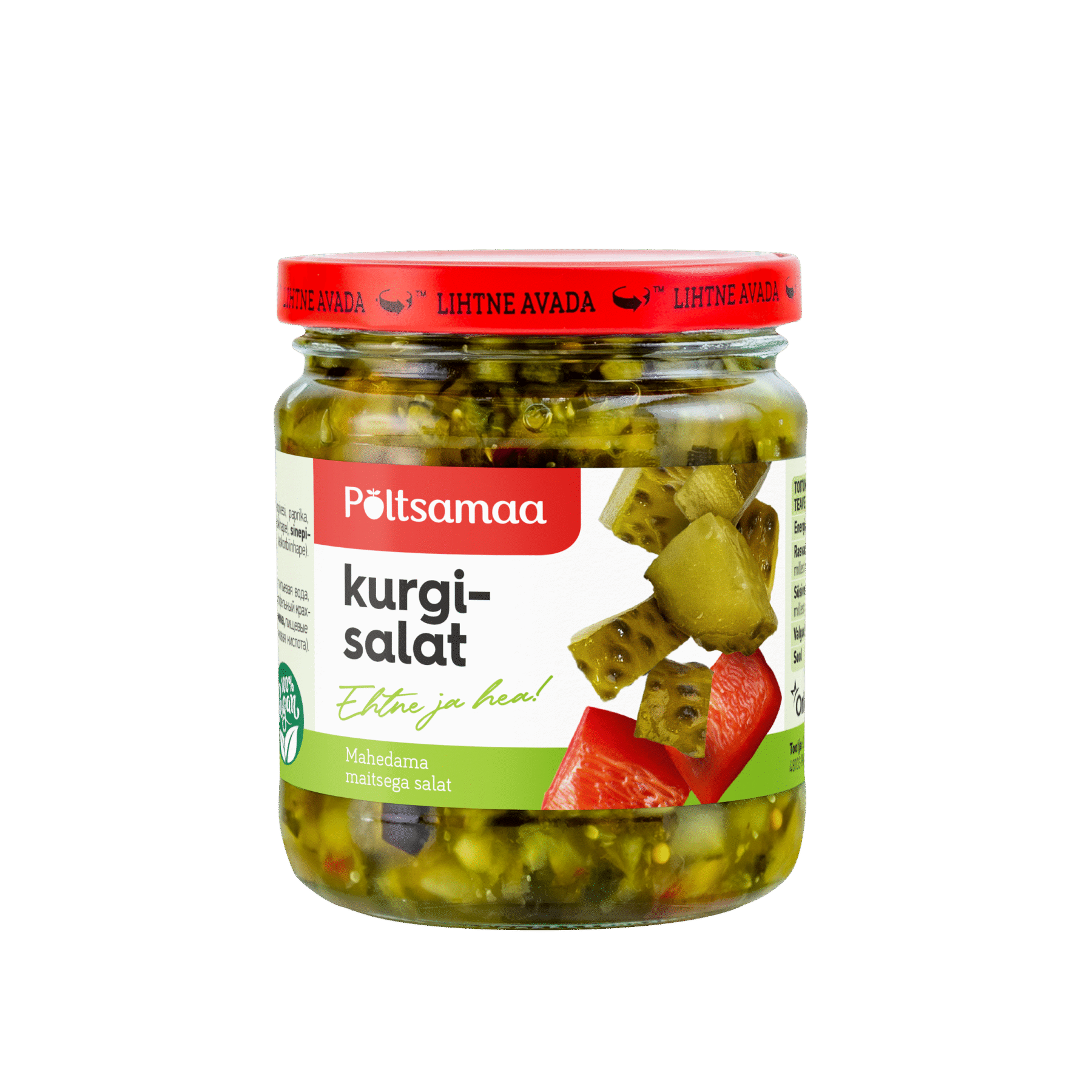 Tootepilt tootele Põltsamaa Kurgisalat 280g x 8