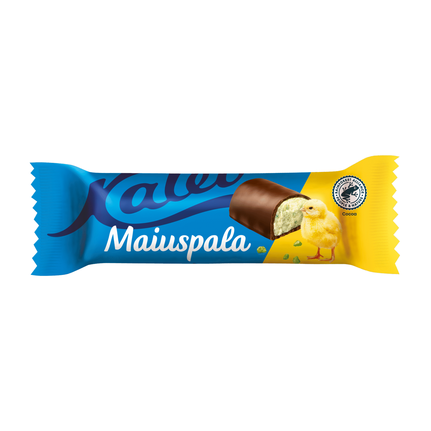 Tootepilt tootele Kalev Maiuspala batoon india pähklitega​ 40g x 16