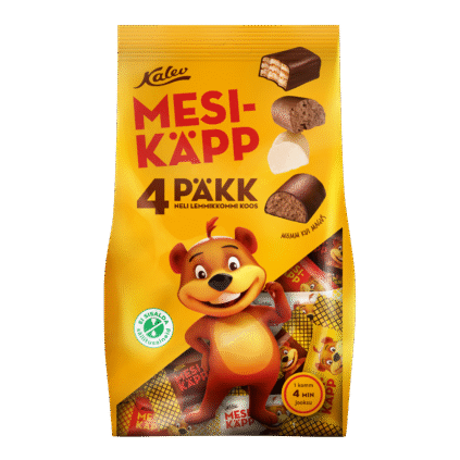 Tootepilt tootele Mesikäpp NeliPäkk kommisegu 500g x 8