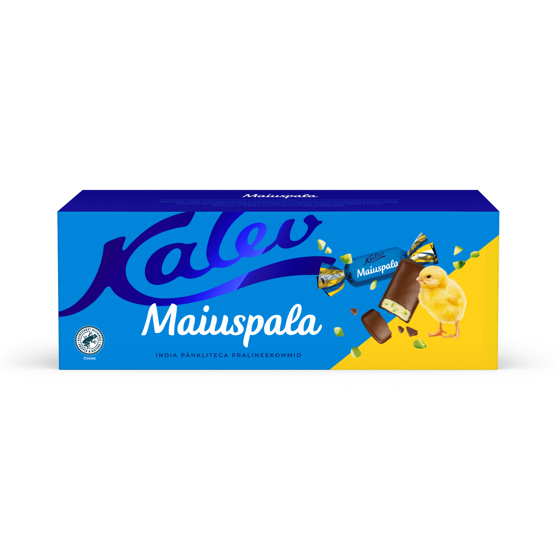 Tootepilt tootele Kalev Maiuspala pralineekommid 350g x 8
