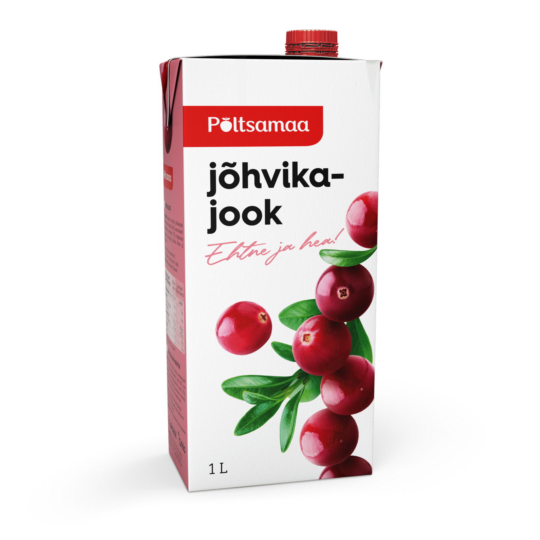 Tootepilt tootele Põltsamaa Jõhvikajook 1L x 12