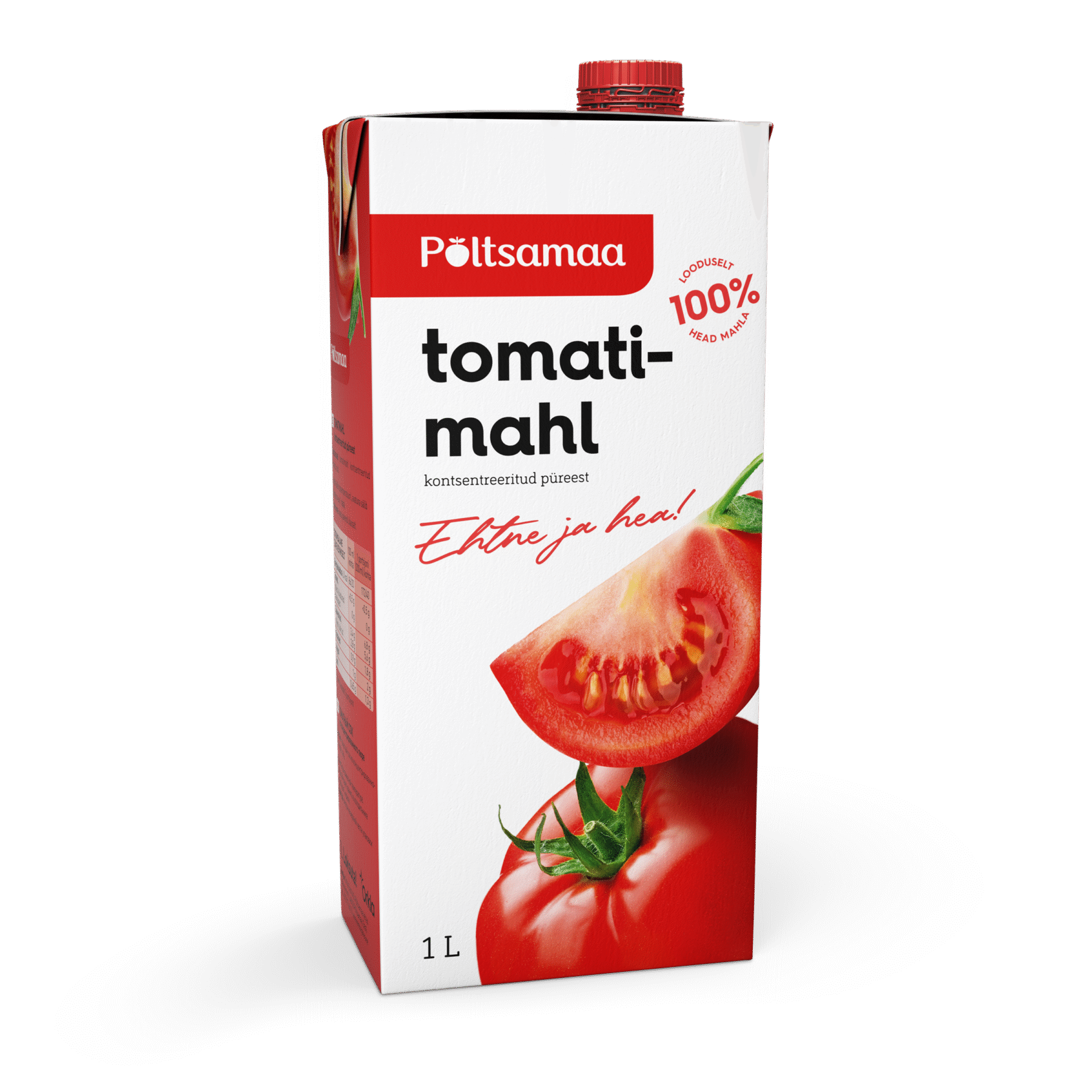 Tootepilt tootele Põltsamaa Tomatimahl 1L x 12