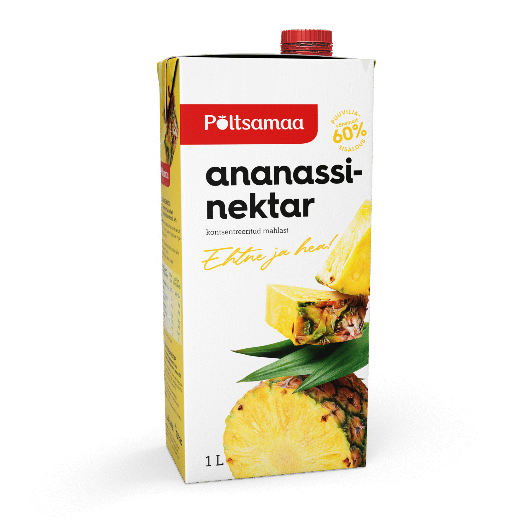 Tootepilt tootele Põltsamaa Ananassinektar 1L x 12