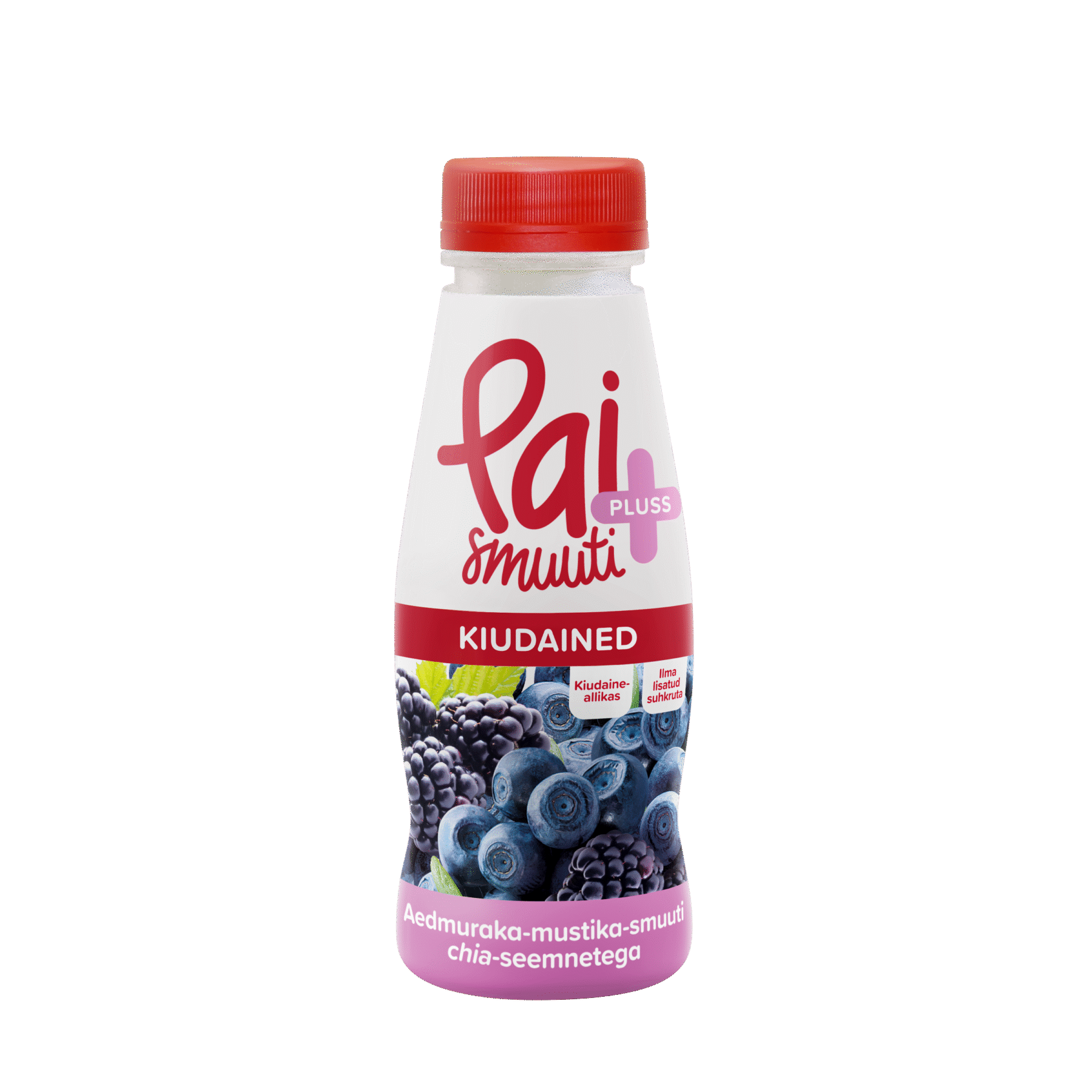 Tootepilt tootele Pai pluss Aedmuraka-mustika smuuti chia-seemnetega 280ml x 10