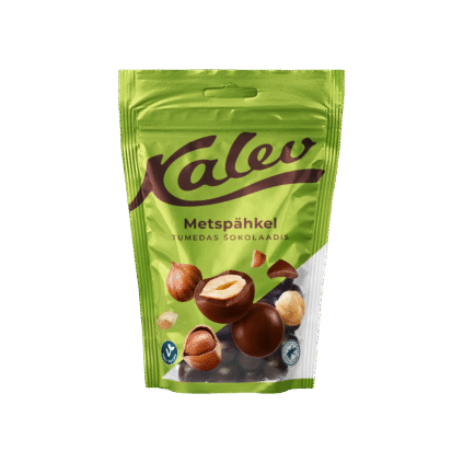 Tootepilt tootele Kalev metspähkel tumedas šokolaadis 140g x 18