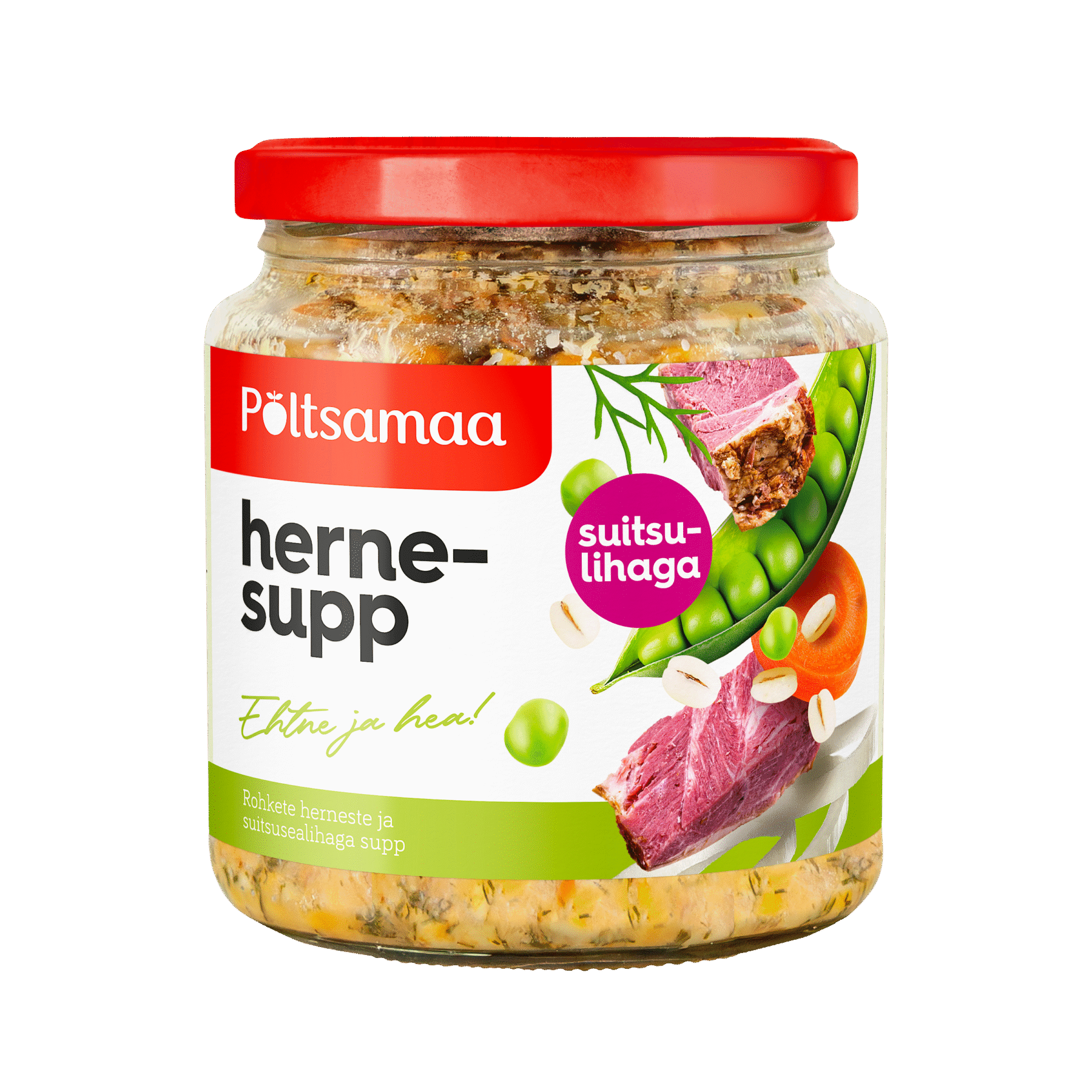Tootepilt tootele Põltsamaa hernesupp suitsulihaga 530g x 6