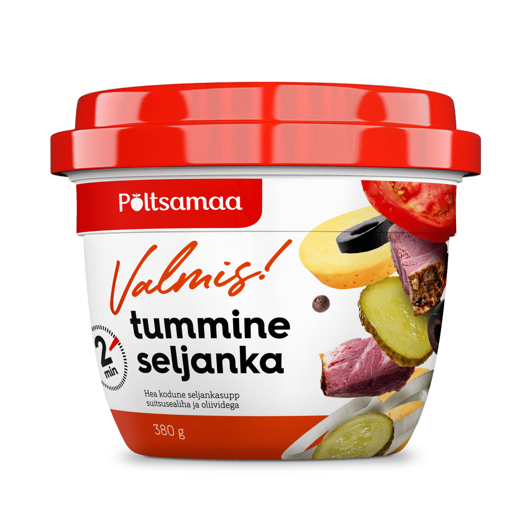 Tootepilt tootele Põltsamaa Valmis! Tummine seljanka 380g x 6
