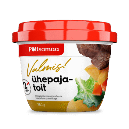 Tootepilt tootele Põltsamaa Valmis! Ühepajatoit 380g x 6