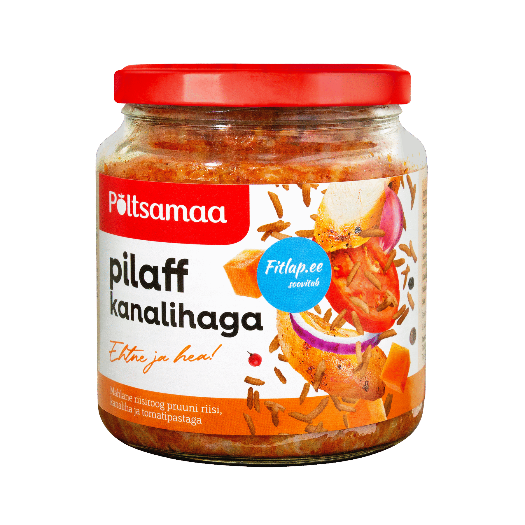Tootepilt tootele Põltsamaa Pilaff kanalihaga Fitlap 520g x 6