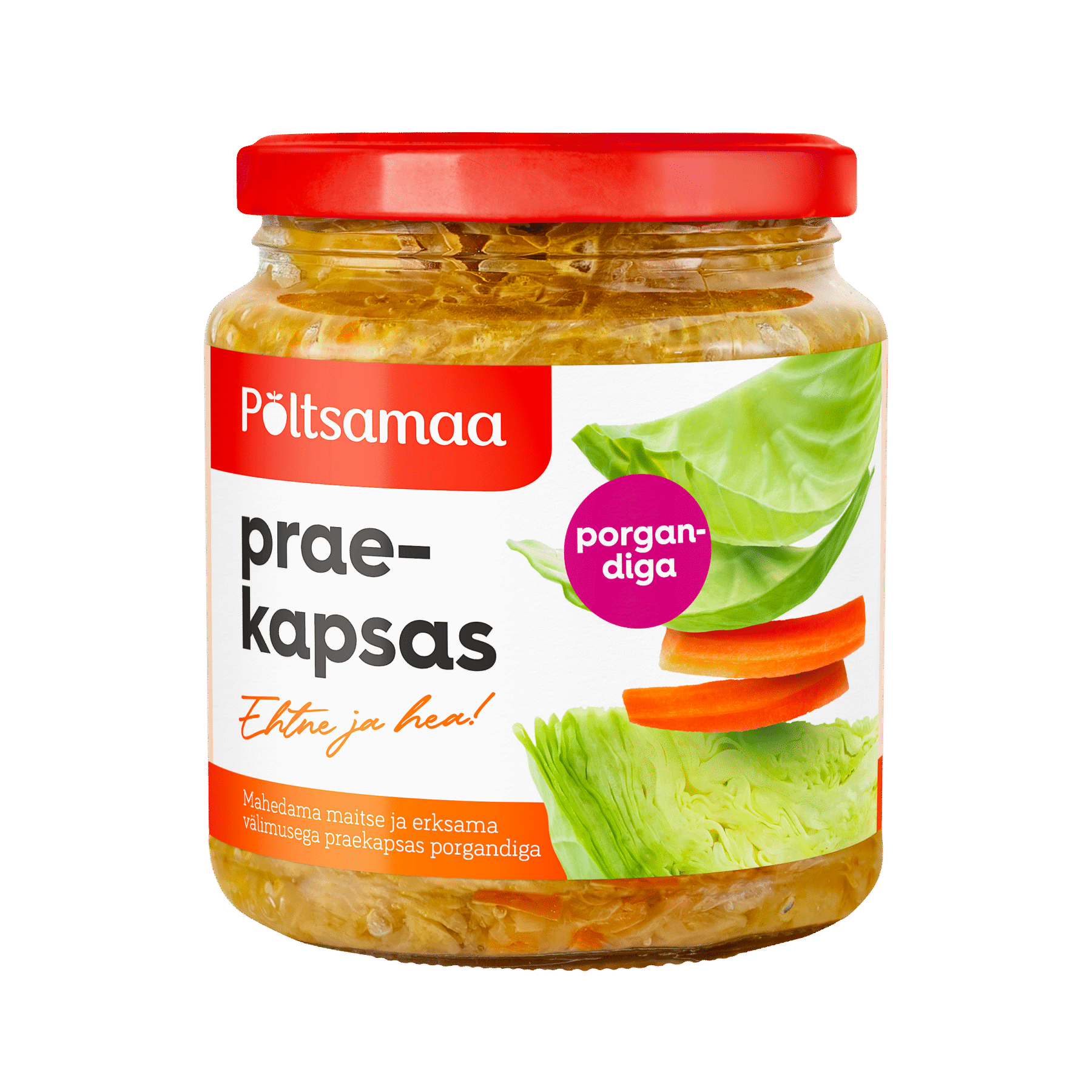 Tootepilt tootele Põltsamaa Praekapsas porgandiga 520g x 6
