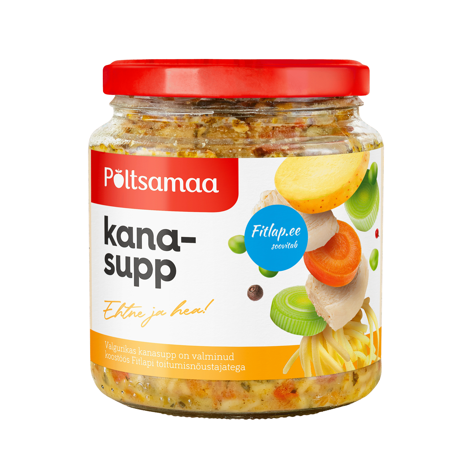 Tootepilt tootele Põltsamaa Kanasupp Fitlap 530g x 6
