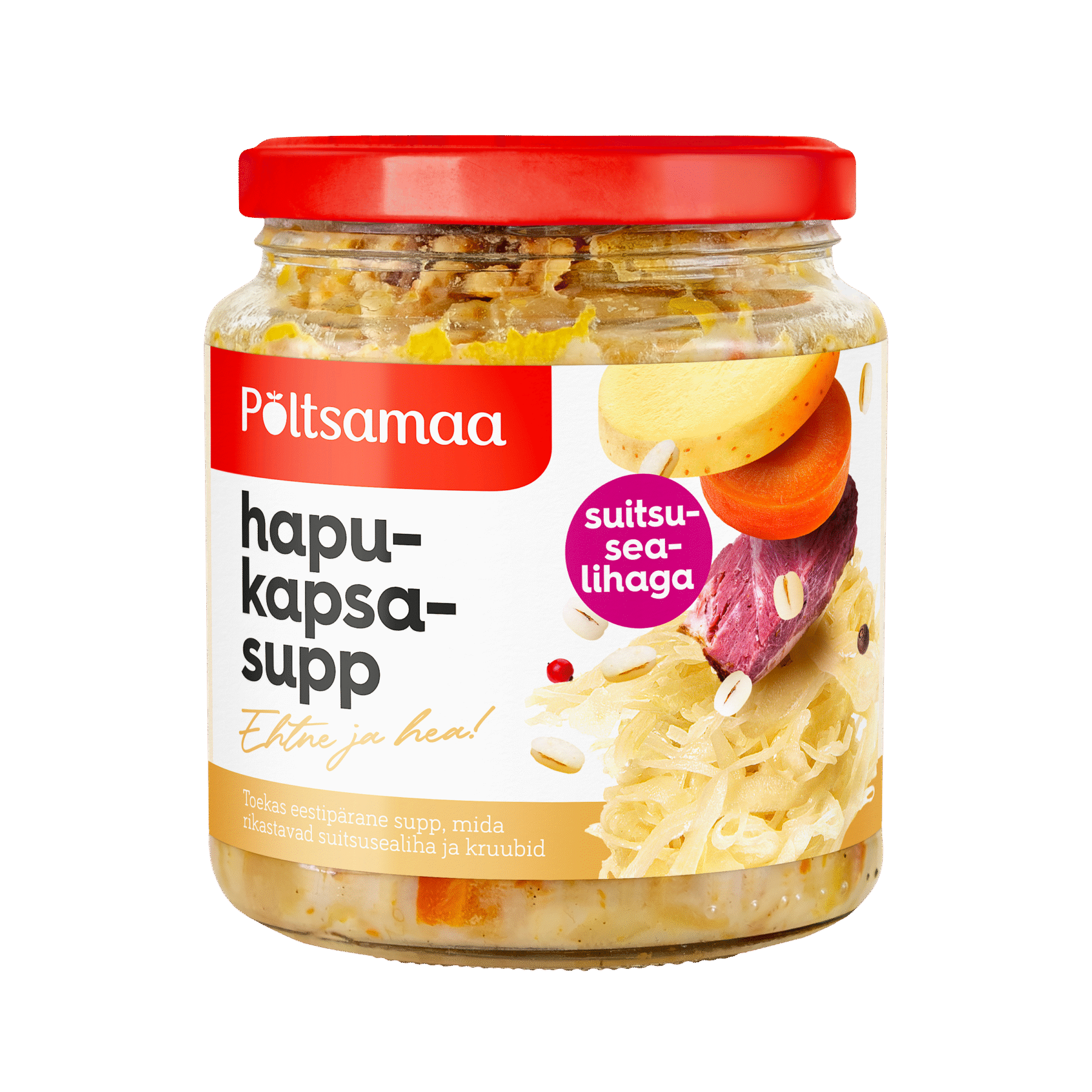 Tootepilt tootele Põltsamaa Hapukapsasupp 530g x 6