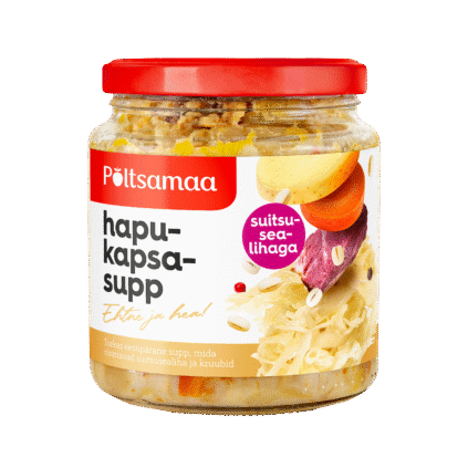 Tootepilt tootele Põltsamaa Hapukapsasupp 530g x 6