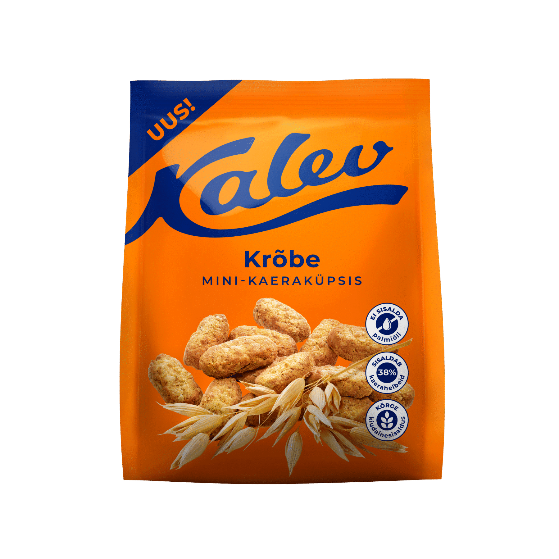 Tootepilt tootele Kalev krõbe mini-kaeraküpsis 120g x 14