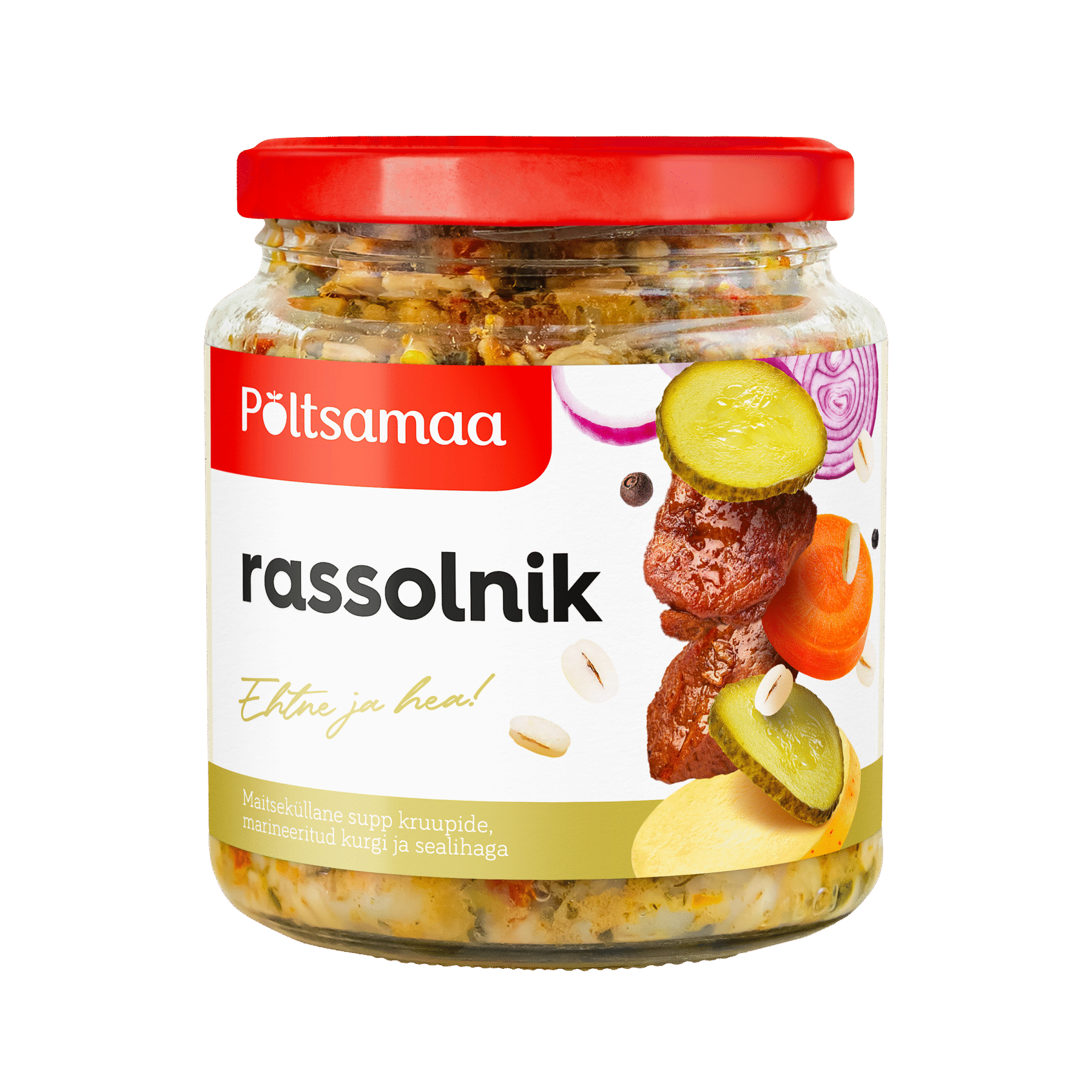 Tootepilt tootele Põltsamaa Rassolnik sealihaga 530g x 6