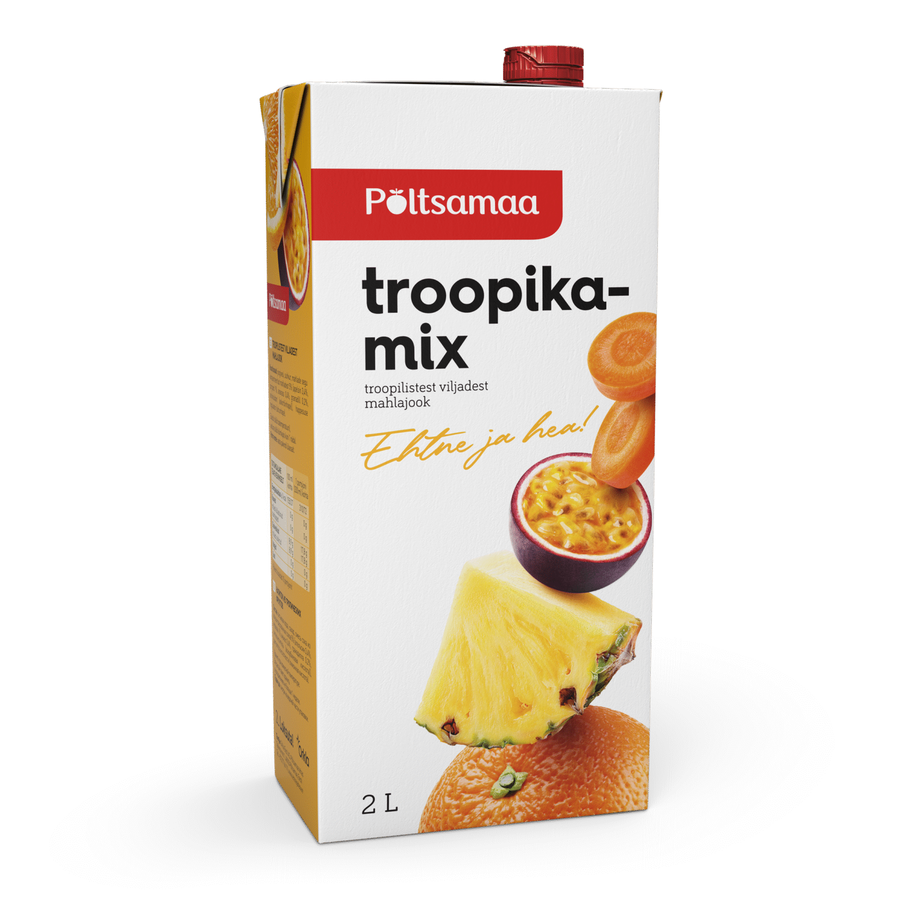 Tootepilt tootele Põltsamaa Troopika-mix 2L x 6