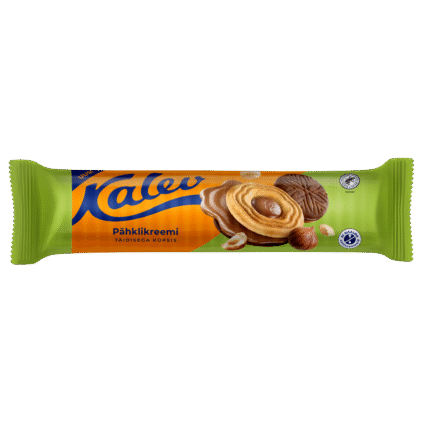 Kalev печенье с ореховым кремом 205г x 24