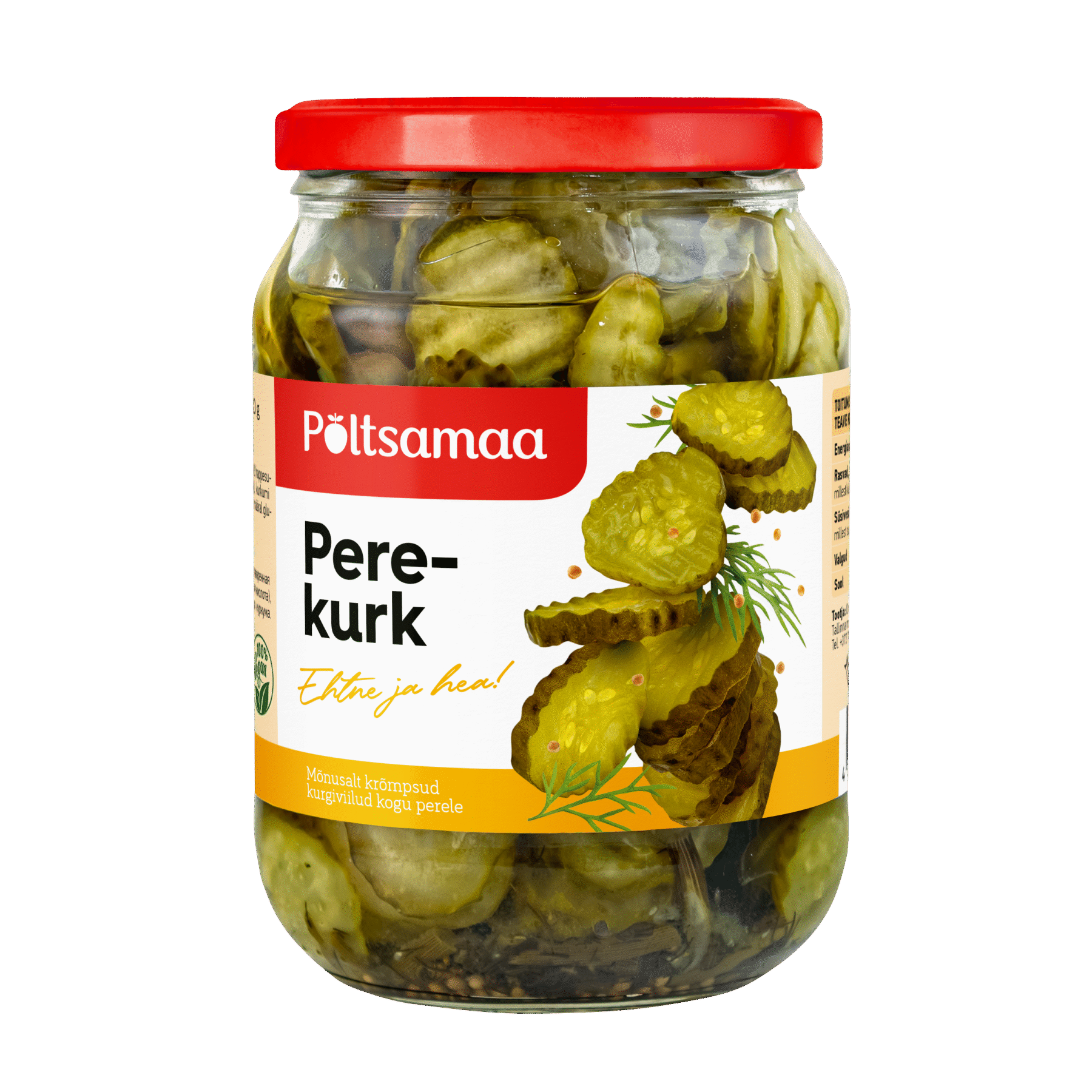 Põltsamaa Perekurk (viilud) 680g x 8