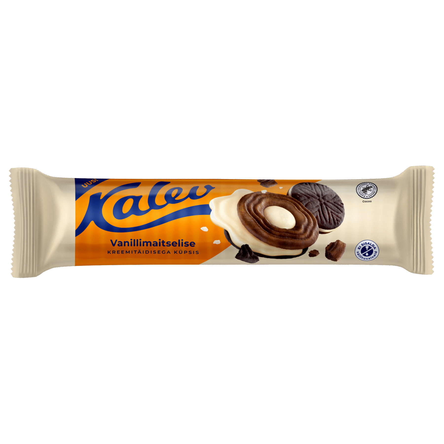 Kalev biscuit with vanilla-flavoured cream filling 205g x 24