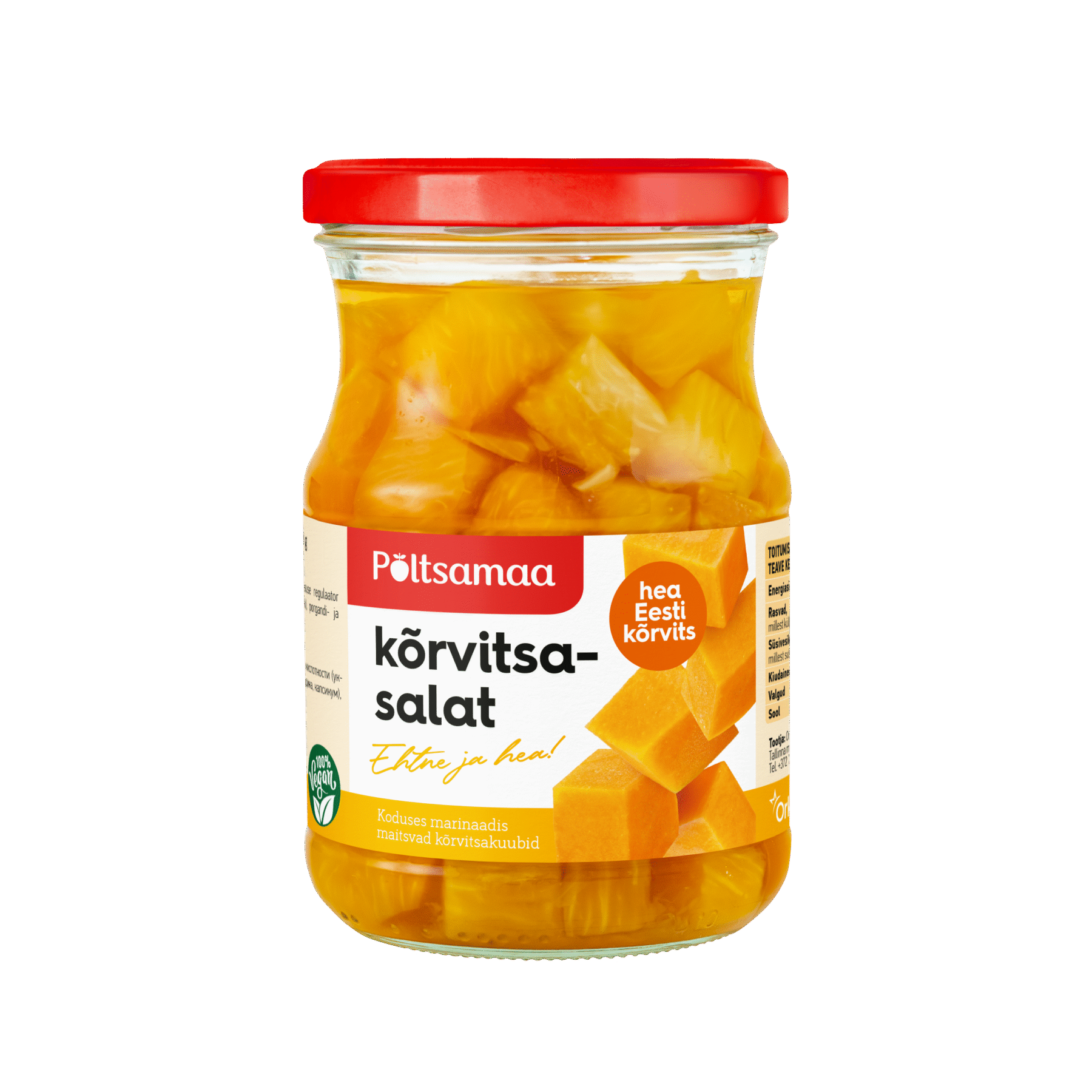 Põltsamaa Pumpkin Salad 560g x 8